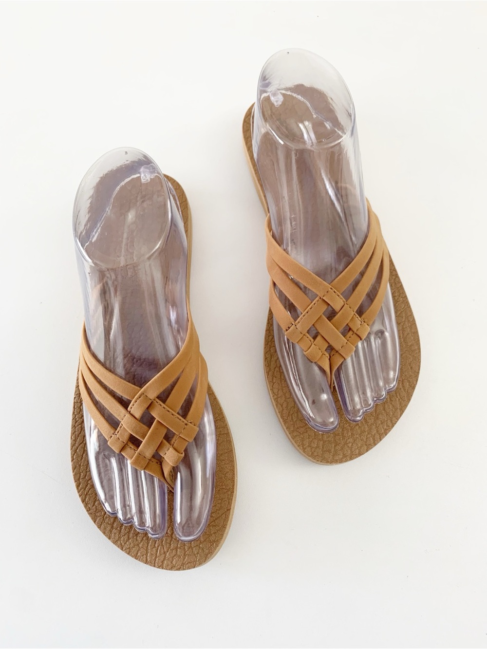 Sanuk Yoga Sandy Strappy Toe-post Sandals ~ 7